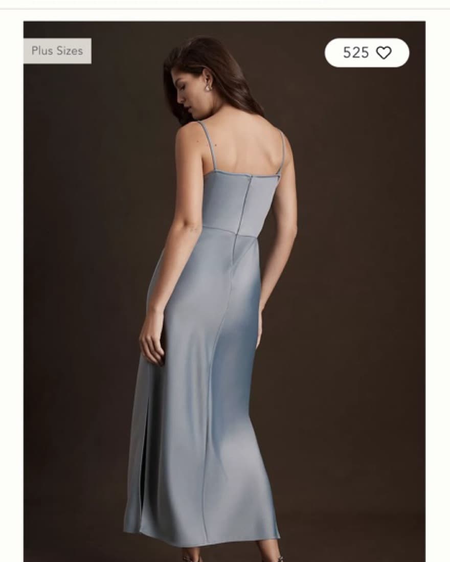 BHLDN  Cali Satin Charmeuse Midi Dress - Image 2