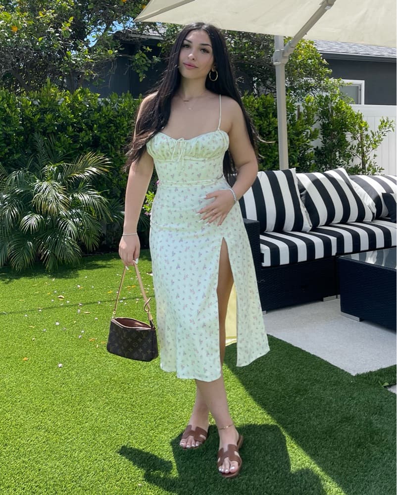 Carina Midi Dress - Image 4