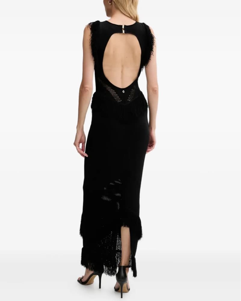 Guess Eco Luisa Fringe Maxi Dress - Image 6