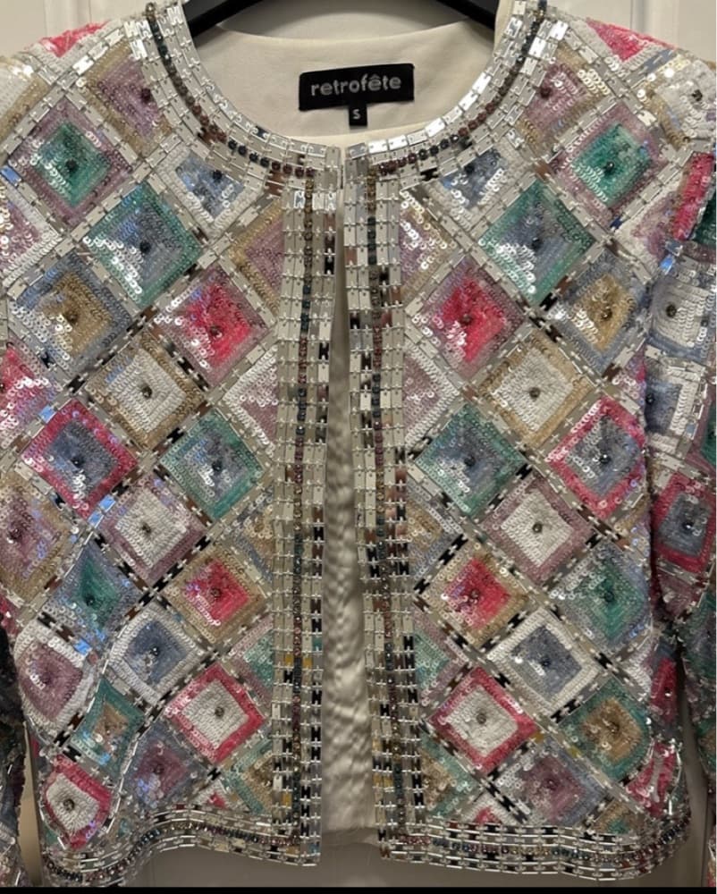 Retrofete Embellished Party Jacket  - Image 1