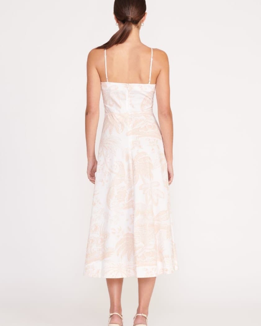 AMARANTH DRESS IVORY BEIGE TOILE - Image 3