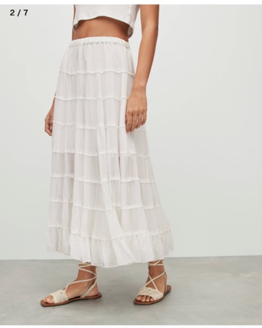 Eva Maxi Tiered Skirt - Image 5