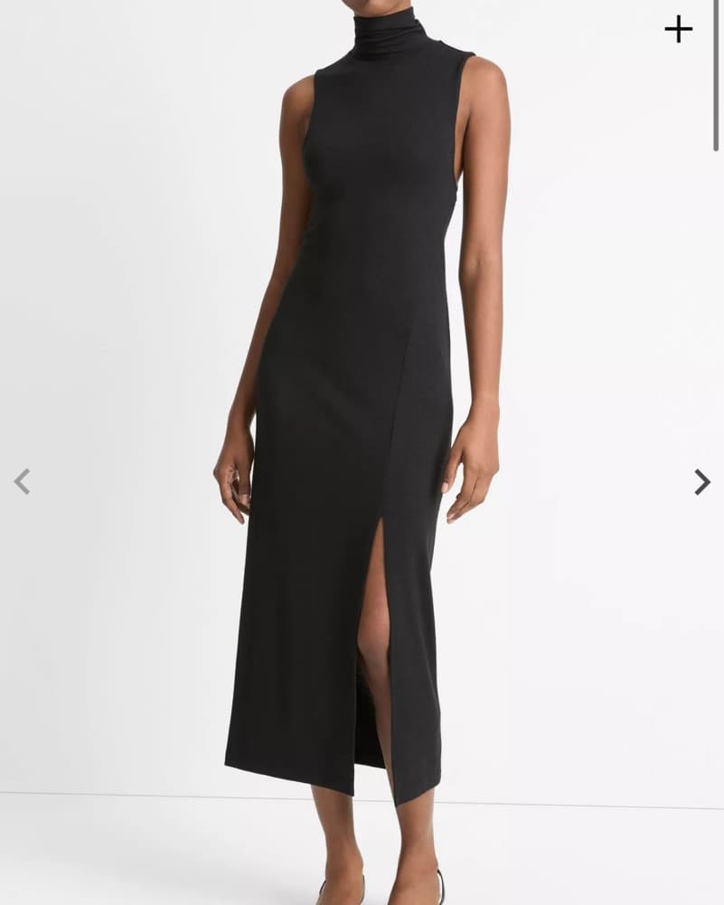 Vince Knitted Midi Dress  - Image 2