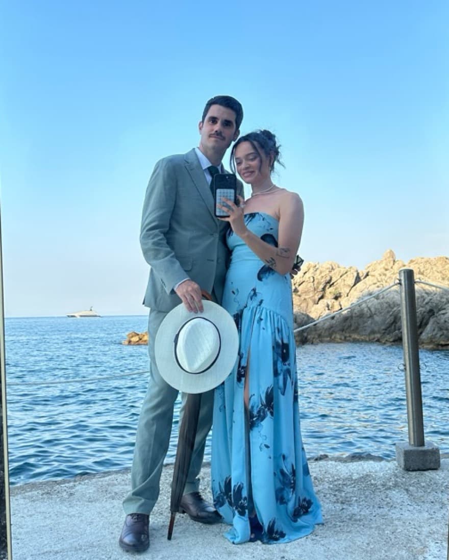 Peppermayo Blue Orchid Maxi Dress - Image 2