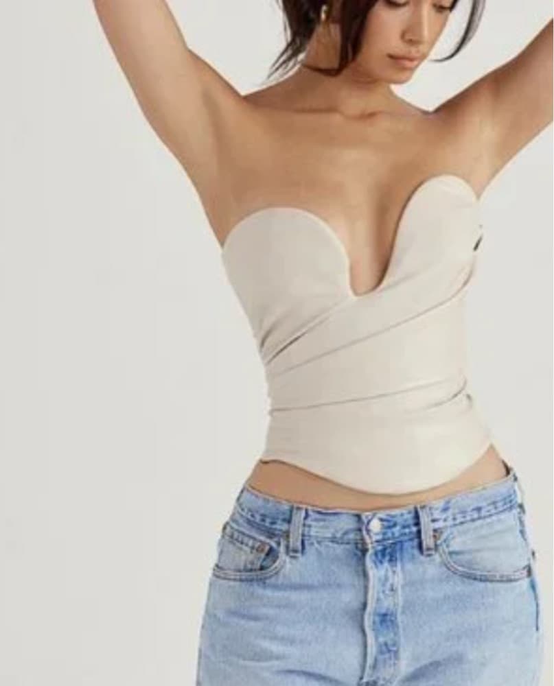 House Of CB Cream Corset - Image 1