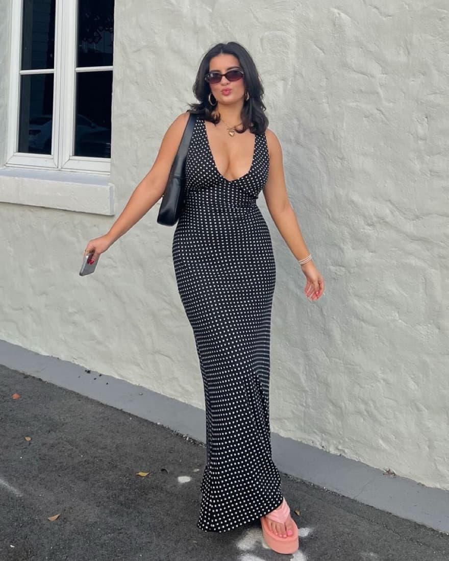 polka Dot Maxi - Image 1