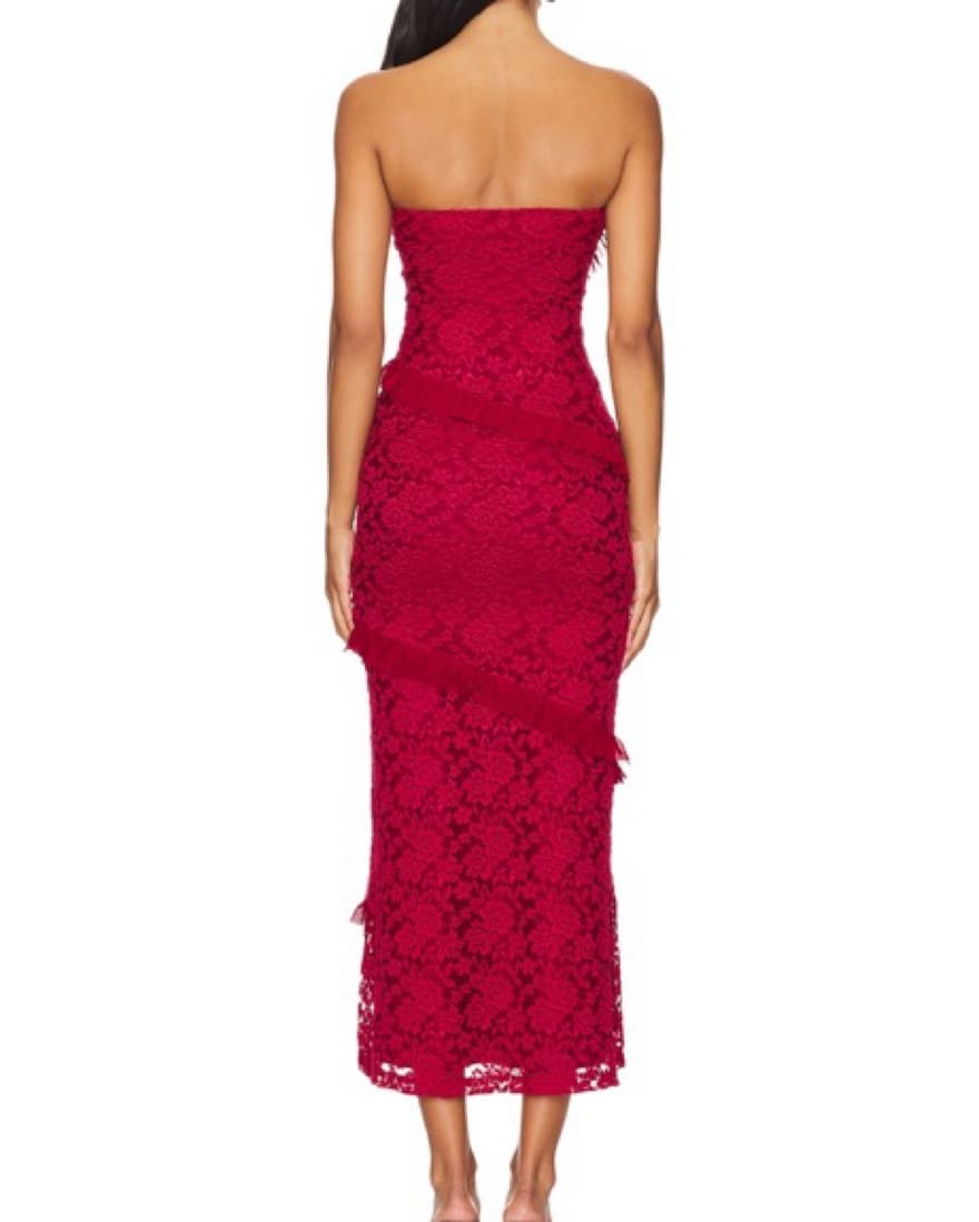 Revolve Red Maxi Dress - Image 2