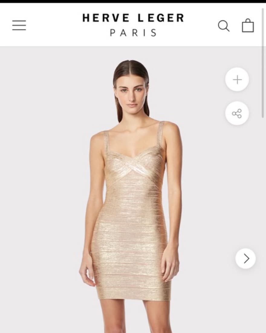 SWEETHEART FOIL STRAPPY MINI - Herve - Image 1