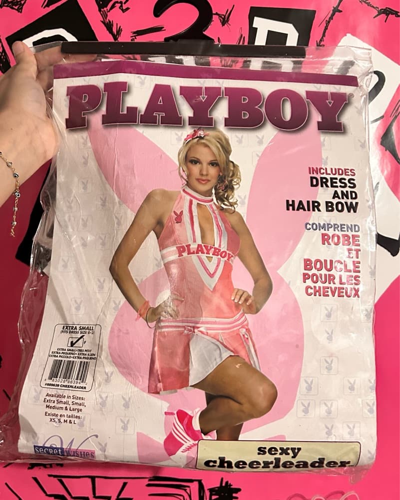 Playboy Cheerleader Costume - Image 6