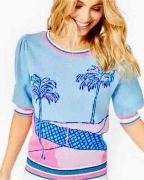 Lilly Pulitzer Tennis Sweater - Image 3