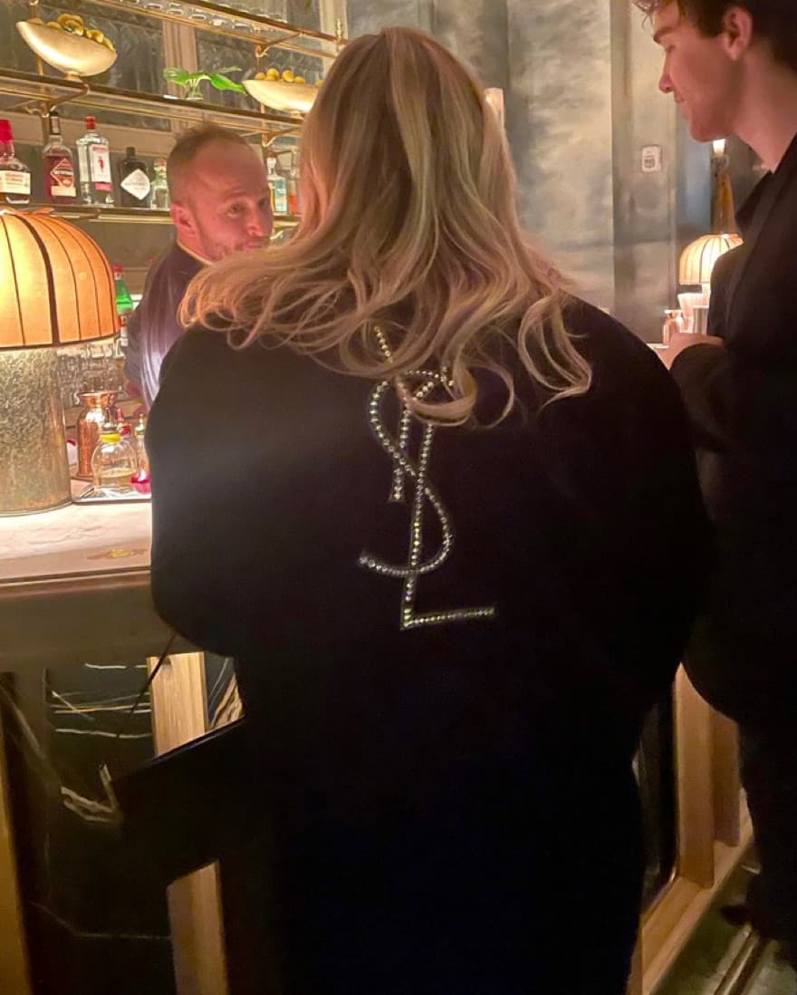 YSL Velvet Peacoat Crystals  - Image 1