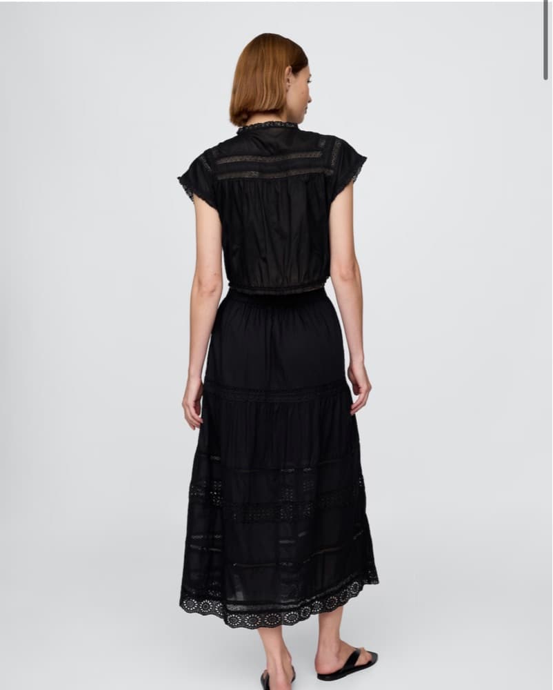 Black Lace Trim Set  - Image 2
