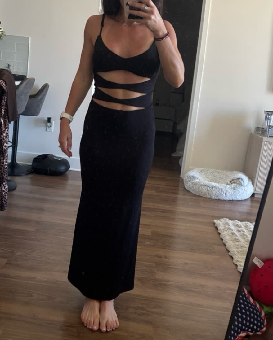Cut Out Maxi Dress - Image 3