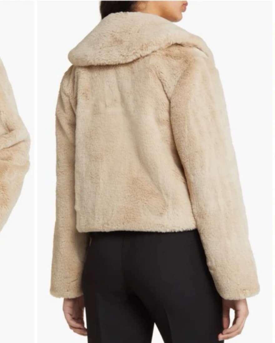 Open Edit Faux Fur Jacket - Image 3