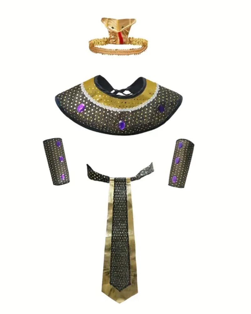 Egyptian Goddess Halloween Costume Set - Image 2