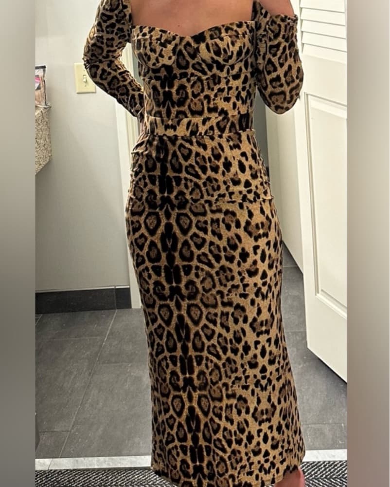 Chic Leopard Dress  - Image 2