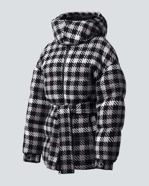 Perfect Moment Star Gingham Wool Jacket - Image 3