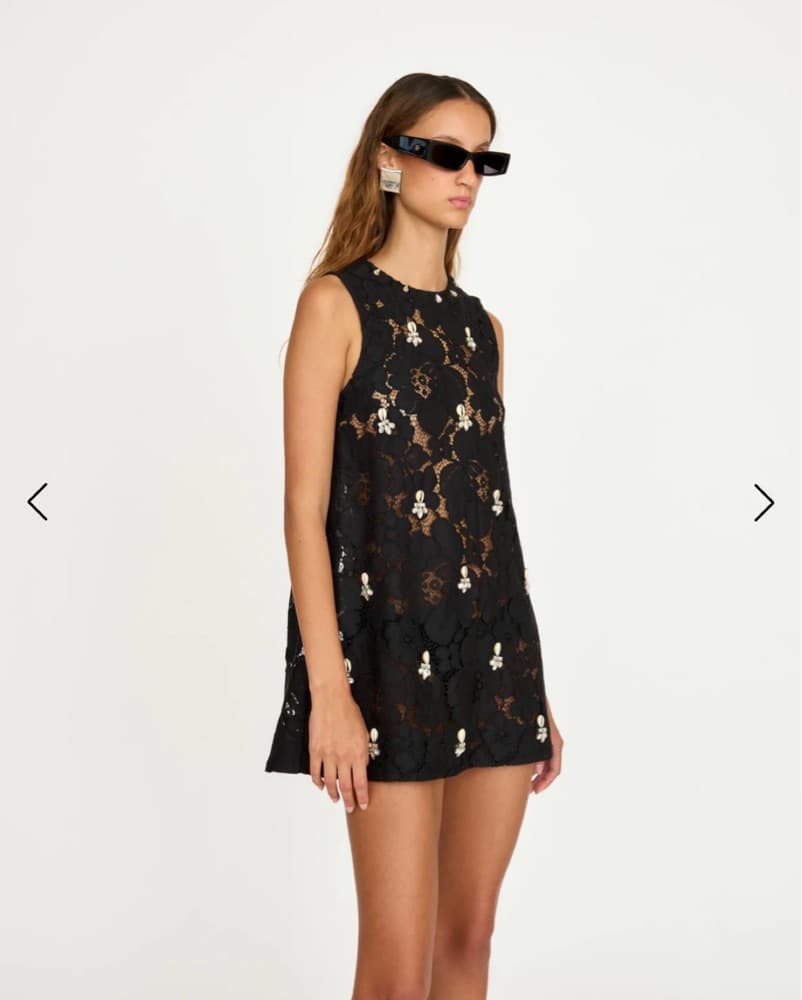 Eliou Embellished Micro Dress - Image 1
