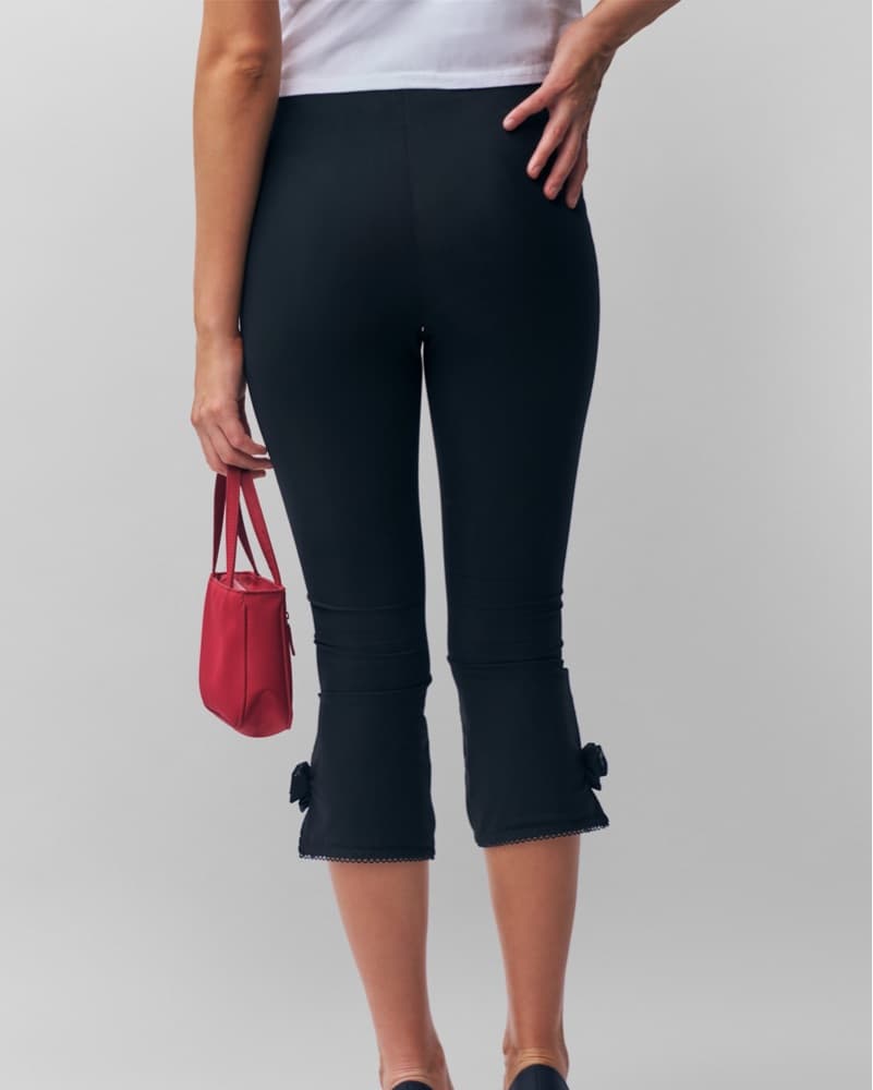 GUIZIO Valeria Mesh Capri pants - Image 2