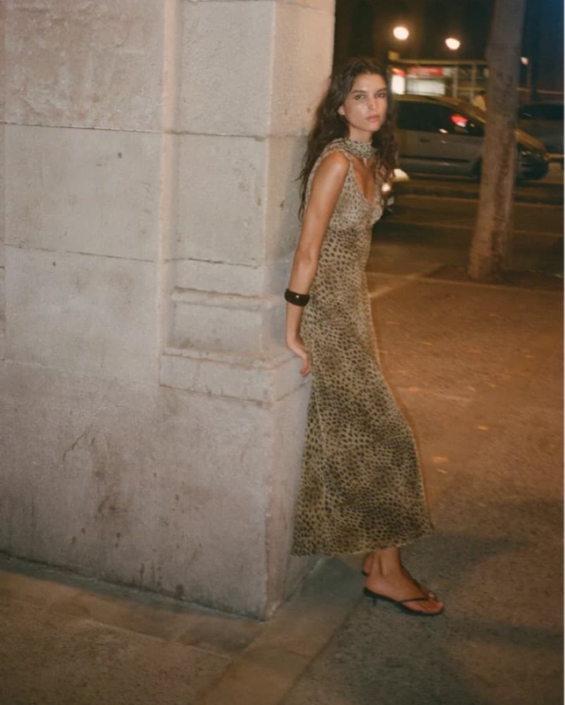 Alluring Leopard Maxi Dress - Image 2