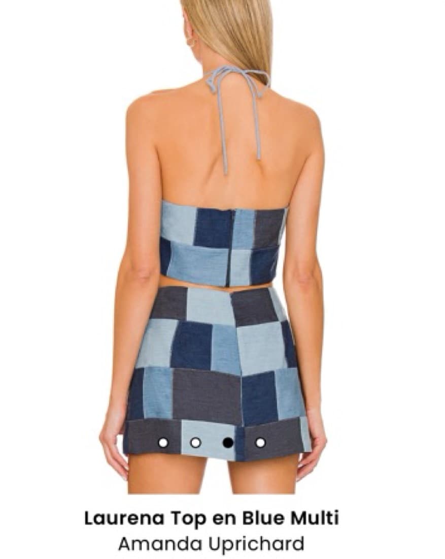 Amanda Uprichard Laurena Top &Dale Skort - Image 3