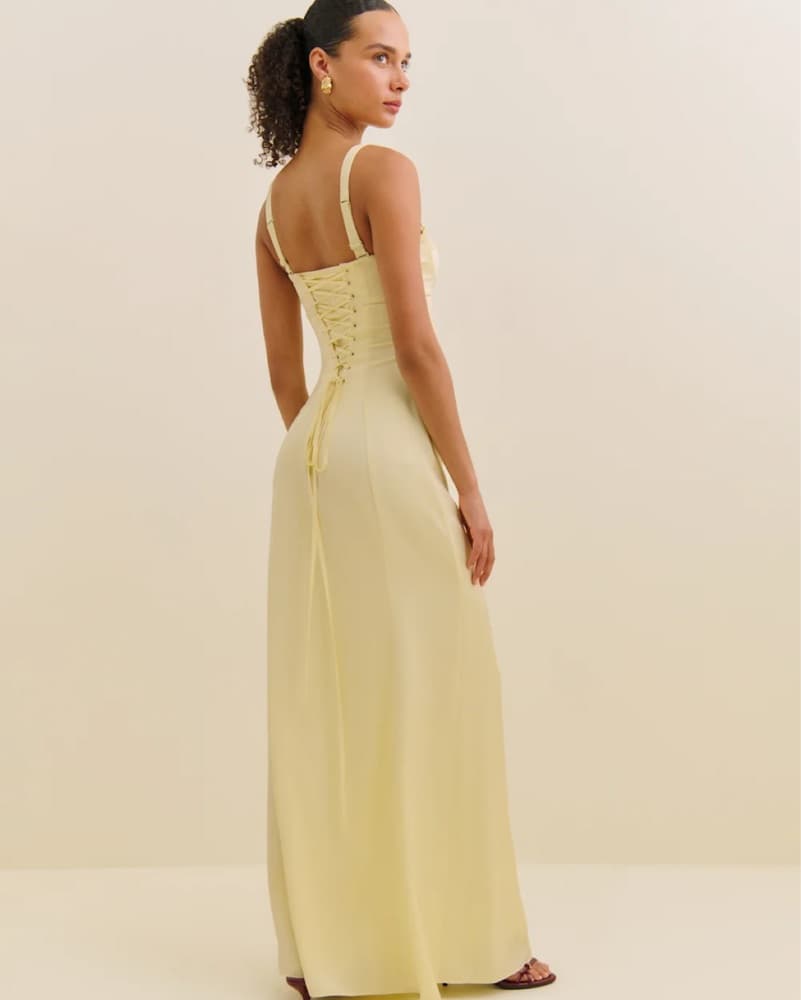 Reformation - Britney Satin Dress - Image 2