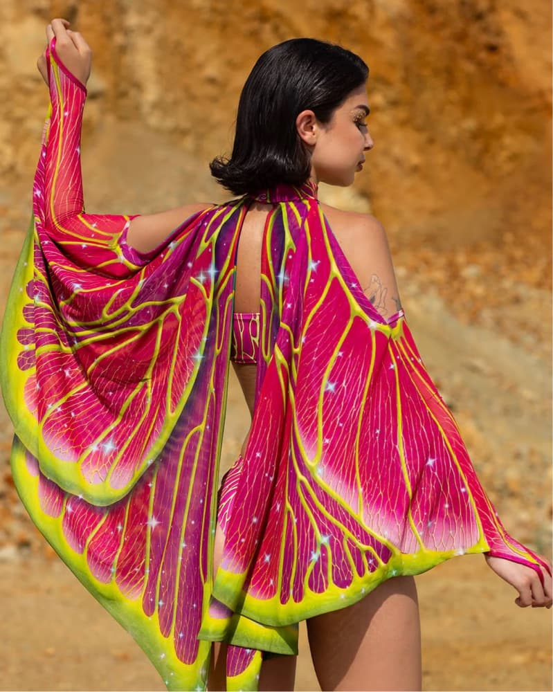 Rave Butterfly Fairy Wings - Image 1