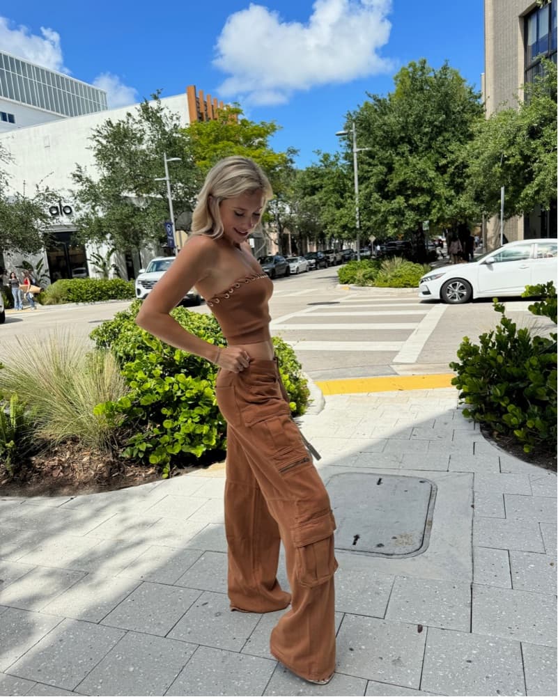 Strapless Top And Pants - Image 2
