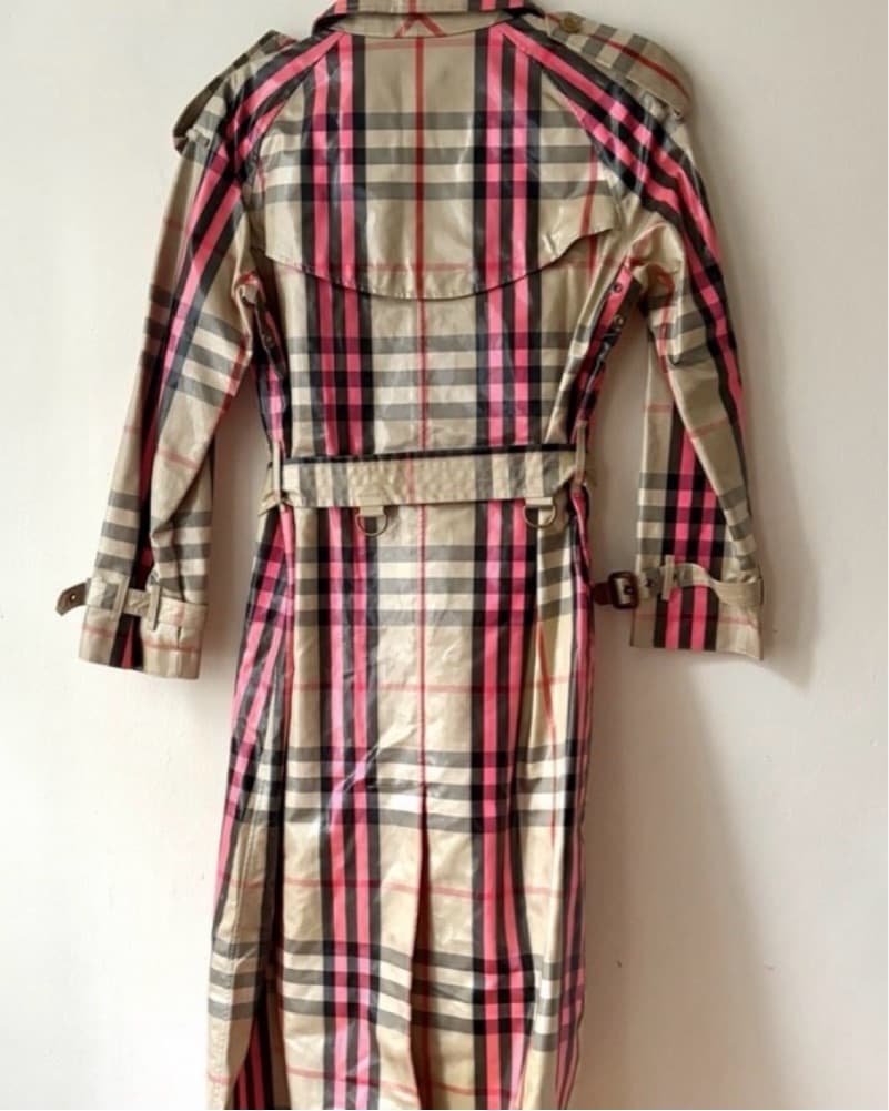 Burberry Laminated Rain Coat  - Image 3