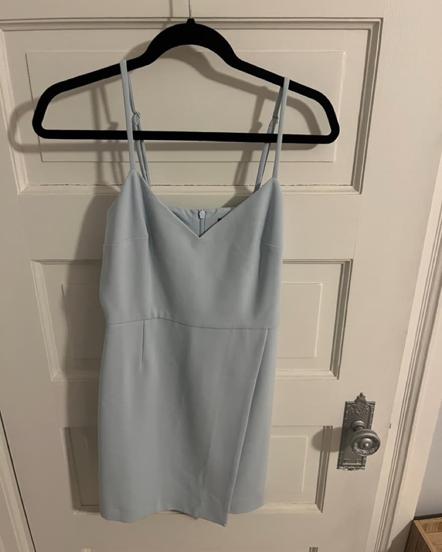 Light Blue Mini Dress - Image 1