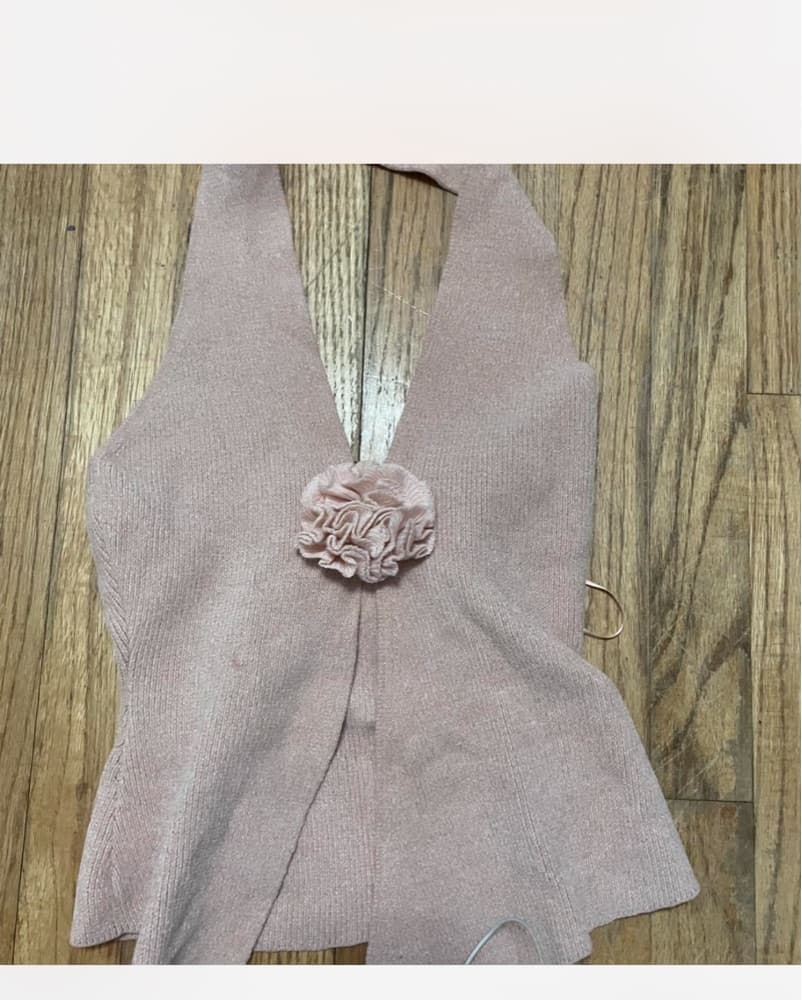 Pink With Jean Top - Image 1