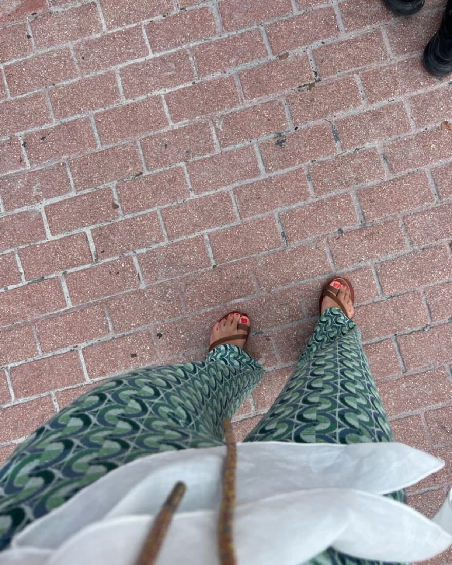 Patterned beach pants - Image 3