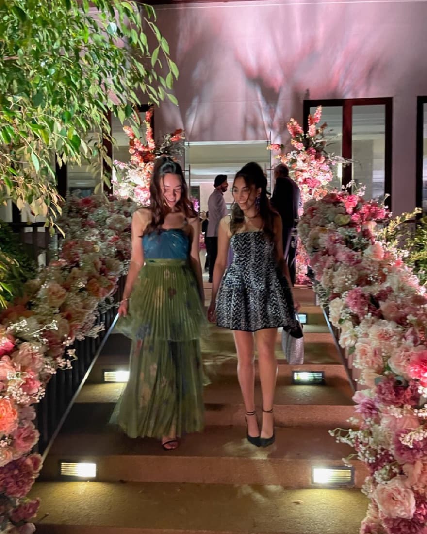 Enchanting Floral Pleated Dress - Image 4