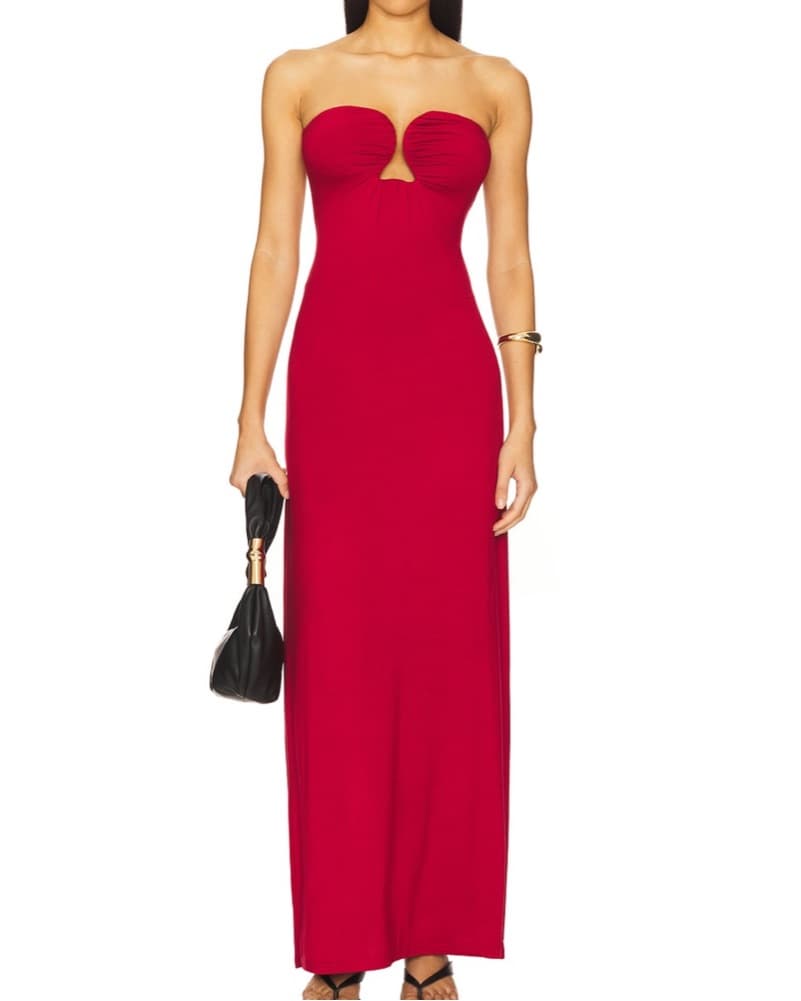 Amanda Uprichard Saladana Maxi Dress - Image 1