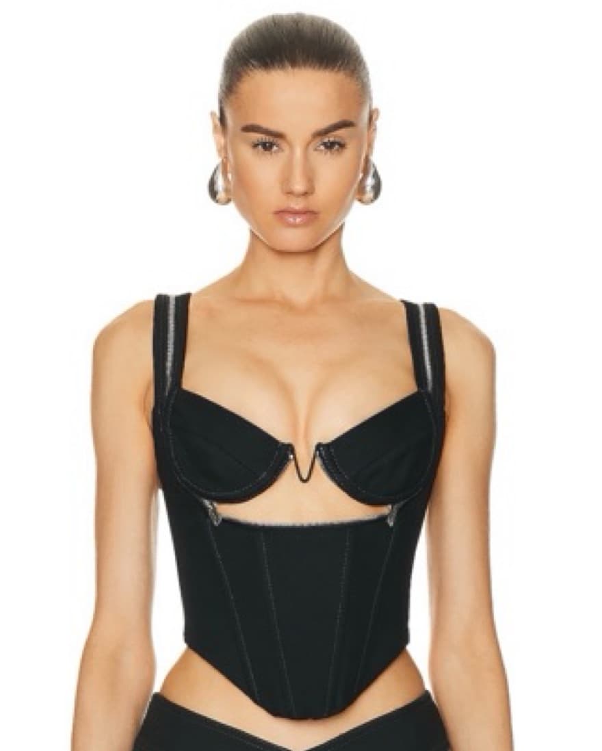 Dion Lee Zip Underwire Corset  - Image 1