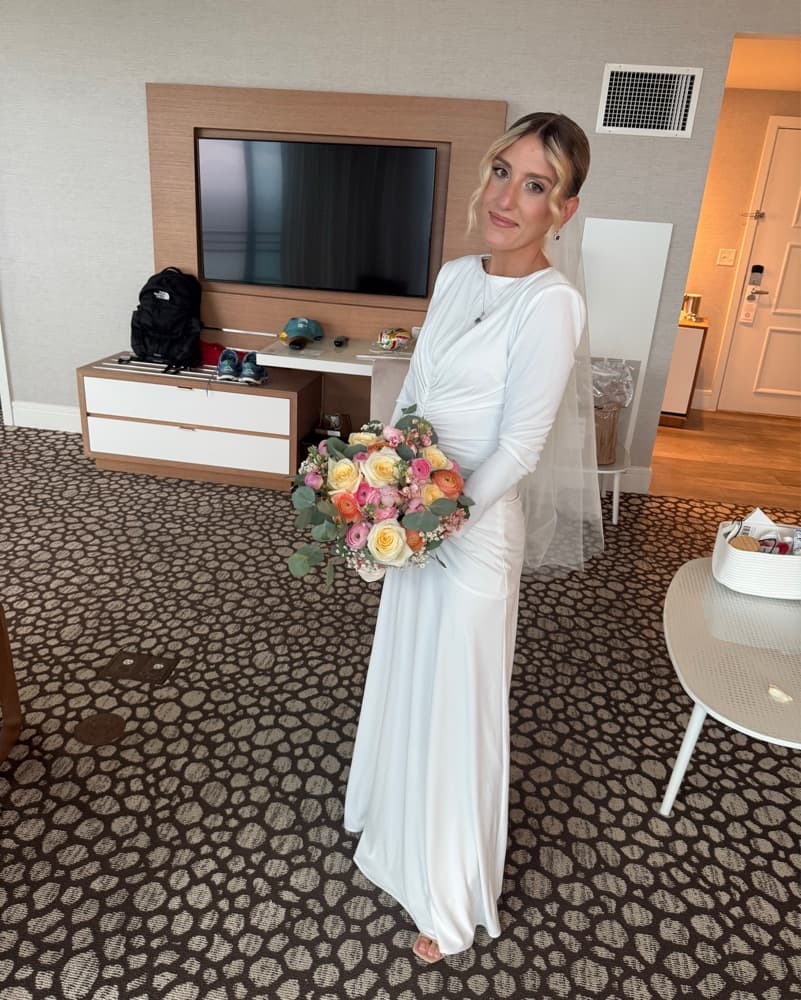 Modest Wedding Gown - Image 1