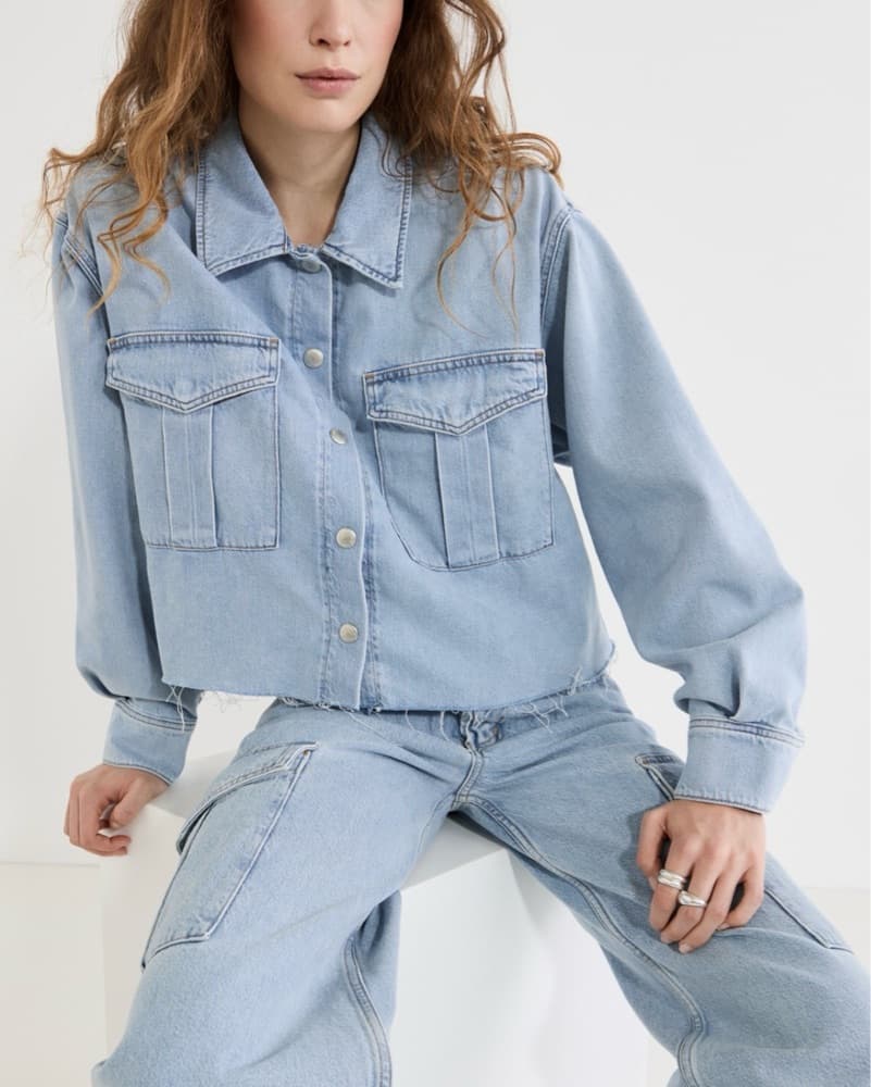 Agolde Nyx Denim Shirt - Image 4