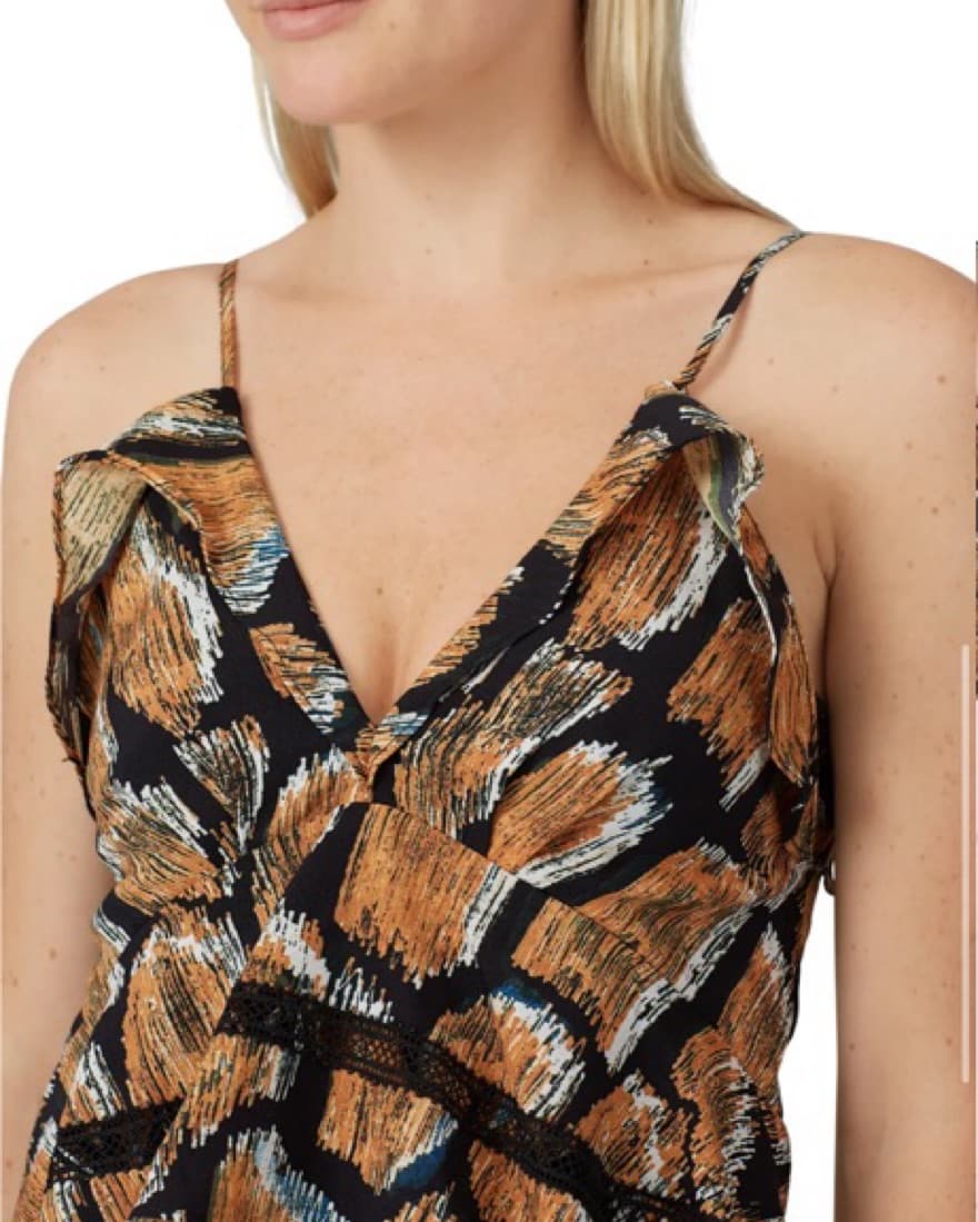 Printed Sasha Dress by Hunter Bell - Image 3