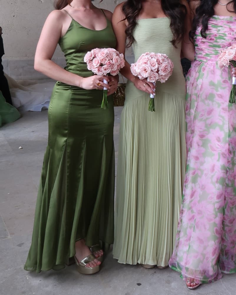 Azeeza Green Gown - Image 4