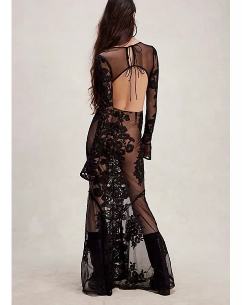 For Love & Lemons Temecula Cut Out Maxi - Image 3