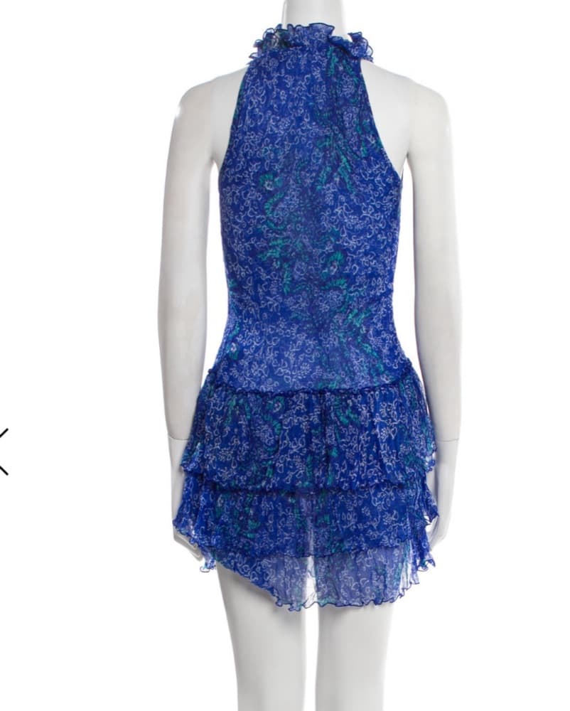 Poupette St Barths Blue Dress - Image 3
