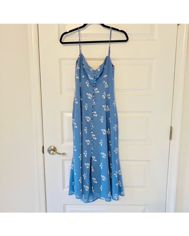 Reformation Cybill Blue Midi - Image 2