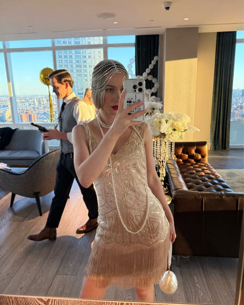 Flapper Dress / Great Gatsby  - Image 1