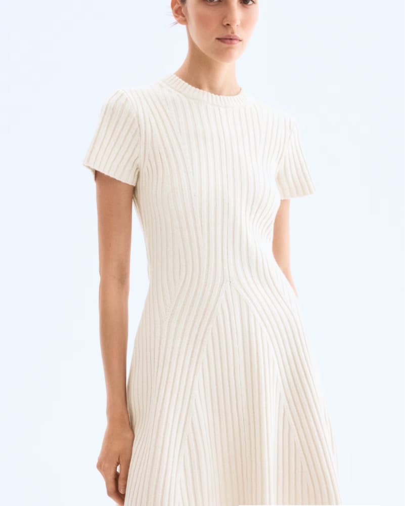 Cream Sweater Dress - Image 2