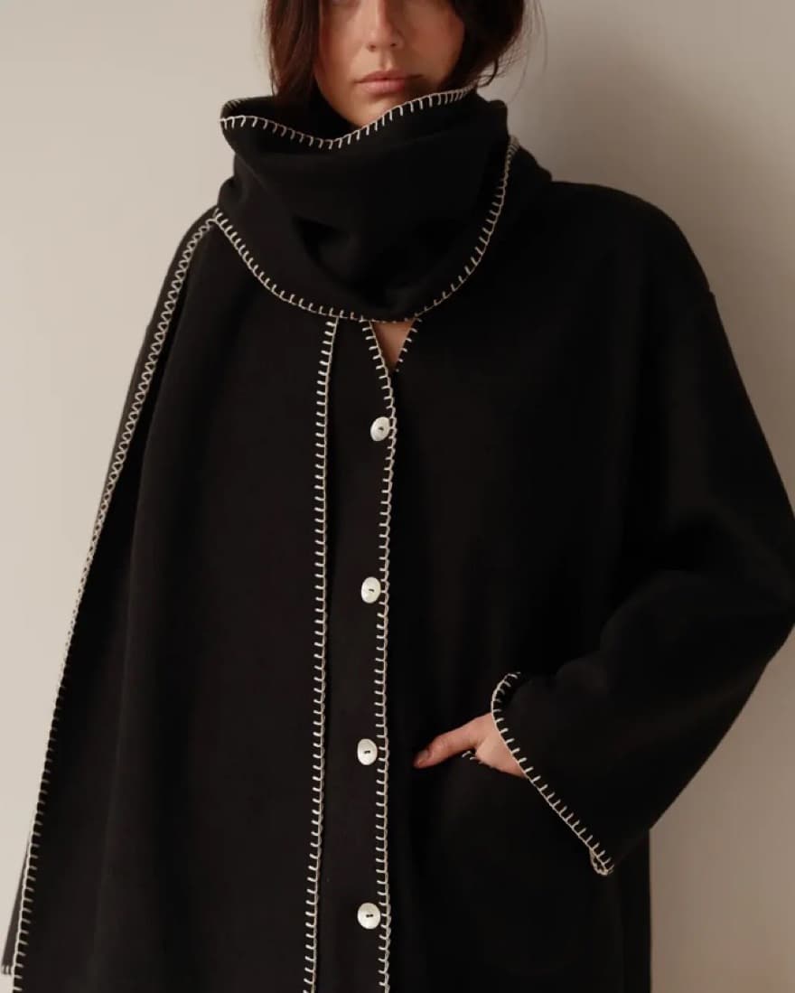 Donni Cardigan Scarf Set - Image 1