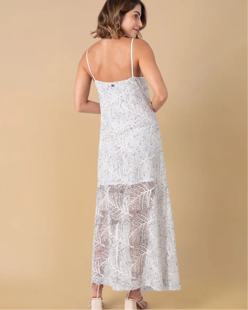 Sequined Spaghetti Strap Dress - Image 4