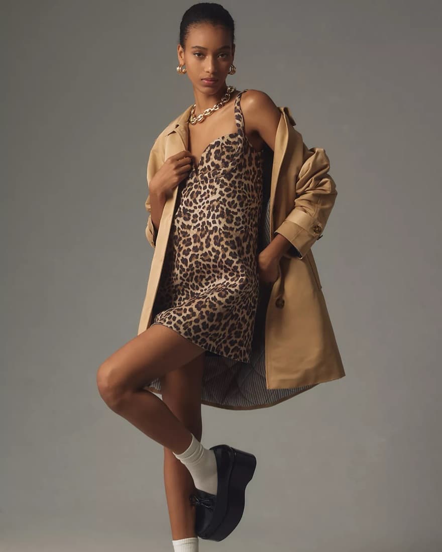 Anthropologie Dhruv Kapoor Leopard Mini - Image 2