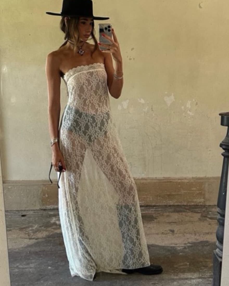 WeWoreWhat Lace Dress - Image 3
