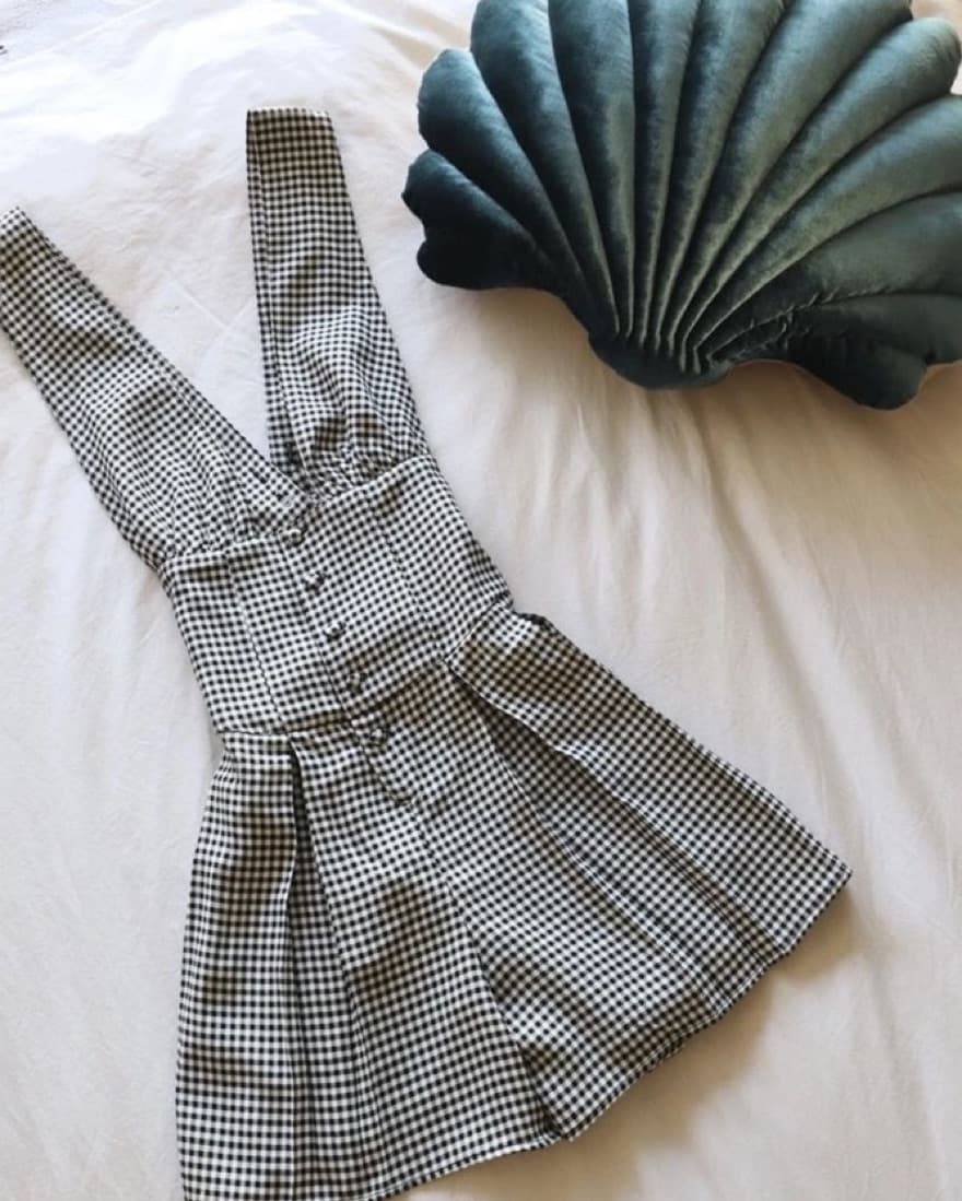Gingham Venus Romper  - Image 1