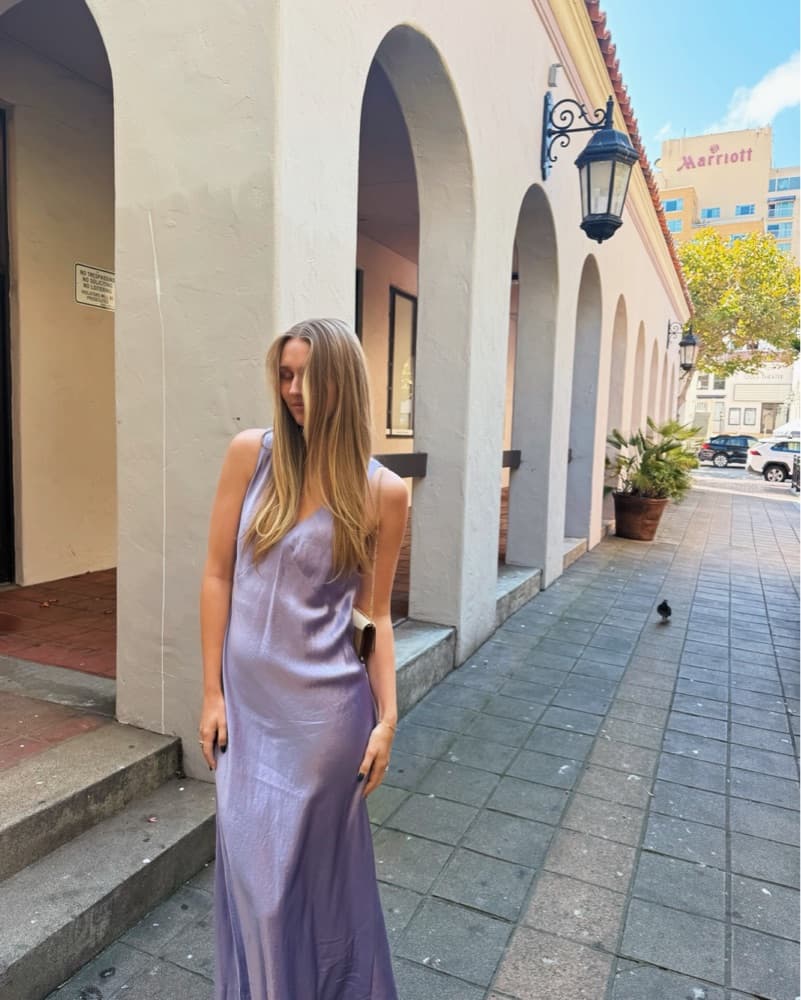 Vince Purple Dress - Image 1